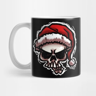 Christmas Skull Mug